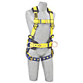DBI-SALA® Delta™ No-Tangle™ Harness, 2 Waist D-Rings/Back D-Ring, Large, Navy/Yellow 1 thumbnail image