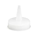 Tablecraft Squeeze Bottle Tops, 1 Oz, White, Pack Of 12 Tops