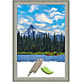 Amanti Art Elegant Brushed Pewter Picture Frame, 23" x 33", Matted For 20" x 30" 1 thumbnail image