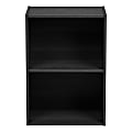 IRIS 24"H 2-Tier Storage-Shelf, Black