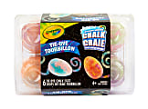 Transform sidewalks with Crayola Tie-Dye Chalk Eggs! Choose from 6 washable color combos and create eye-popping art outdoors. 1 thumbnail image