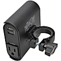 Tripp Lite by Eaton AC/USB Charging Clip for Display Mounts w/ 2 USB Ports & 2 5-15R - 4 x Power Receptacles - 120 V AC / 8 A Pole Mountable 1 thumbnail image