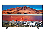Samsung UN50TU7000F - 50" Diagonal Class (49.5" viewable) - 7 Series LED-backlit LCD TV - Smart TV - Tizen OS - 4K UHD (2160p) 3840 x 2160 - HDR - New Direct Backlight - titan gray 1 thumbnail image