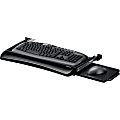 Fellowes® Office Suites™ Underdesk Keyboard Tray, Black/Silver
