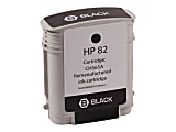 Clover Imaging Group™ Remanufactured High-Yield Black Ink Cartridge Replacement For HP 82, CH565A