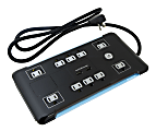 GE UltraPro 10-Outlet Surge Protector, 4' Cord, Black, 34462 1 thumbnail image