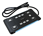 GE UltraPro 10-Outlet Surge Protector, 4' Cord, Black, 34462 1 thumbnail image