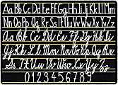 Flagship Carpets Handwriting Sampler Area Rug, 6'H x 8'4"W 1 thumbnail image