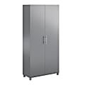 Ameriwood™ Home Camberly 36"W Utility Storage Cabinet, Gray 1 thumbnail image