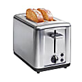 Hamilton Beach 2-Slice Extra Wide Brushed Stainless Steel Toaster, Silver 1 thumbnail image