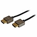 StarTech.com 1m Pro Series Metal High Speed HDMI Cable - Ultra HD 4k x 2k HDMI Cable - HDMI to HDMI M/M - 3.28 ft HDMI Data Transfer Cable for Audio/Video Device, Blu-ray Player, Gaming Console, TV, Projector, DVD Player 1 thumbnail image