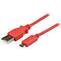 StarTech.com 1m Pink Mobile Charge Sync USB to Slim Micro USB Cable for Smartphones and Tablets - Pink 1 thumbnail image