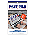 ComplyRight® FAST FILE Tax Filings For Small Business, W-2/1099, Card For 5 Tax Filings