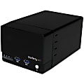 StarTech.com USB 3.0 Dual 3.5in SATA III Hard Drive RAID Enclosure with Fast Charge USB Hub & UASP 1 thumbnail image