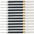 Pentel® EnerGel Retractable Liquid Pen Refills, Medium Ballpoint, 0.70 mm, Black, Box Of 12 Refills 1 thumbnail image