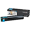 Lexmark™ X945X2CG Cyan Toner Cartridge 1 thumbnail image