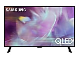 Samsung QN32Q60AAF - 32" Diagonal Class (31.5" viewable) - Q60A Series LED-backlit LCD TV - QLED - Smart TV - Tizen OS - 4K UHD (2160p) 3840 x 2160 - HDR - Quantum Dot, Dual LED - titan gray 1 thumbnail image