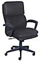 Serta® Style Morgan High-Back Office Chair, Fabric, Dark Gray/Black