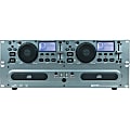 gemini CDX 2250I: DJ CD Media Player with USB  CD R  CD DA, MP3 Playback  2 Disc(s)  Black 1 thumbnail image