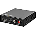 StarTech.com 4K HDMI Audio Extractor with 40K 60Hz Support - HDMI Audio De-embedder - HDR - Toslink Optical Audio