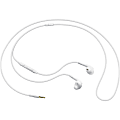 Samsung Active In-Ear Headphones, White - Stereo - Mini-phone (3.5mm) - Wired - 32 Ohm - 20 Hz - 20 kHz - Earbud - Binaural - In-ear - 3.94 ft Cable - White 1 thumbnail image