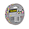 Scotch® Expressions Masking Tape, 3" Core, 0.94" x 20 Yd., Brick Graffiti