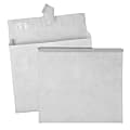 Quality Park® Survivor® Tyvek® Expansion Envelopes, Open Side, 10" x 13" x 2", Self-Adhesive, White, Box Of 100