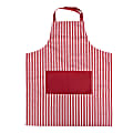 Better Houseware Adjustable Striped Apron, Red 1 thumbnail image