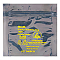 Office Depot® Brand Reclosable Static Shielding Bags, 4" x 4", Transparent, Case Of 500