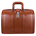 McKlein Morgan Leather Briefcase, Brown