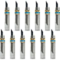 Pentel Super Hi-Polymer Leads - 0.7 mmMedium Point - B - Black - 144 / Box