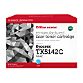 Office Depot® ODTK5142C Cyan Toner Cartridge Replacement For Kyocera Mita TK5142 1 thumbnail image