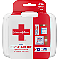 Johnson & Johnson® First Aid To Go! 12-piece Mini First Aid Kit 1 thumbnail image
