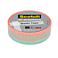 Scotch® Expressions Washi Tape, 3/5" x 393", Pastel Tile 1 thumbnail image