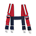 Ergodyne Arsenal 5093 Quick-Adjust Suspenders, Large, Red