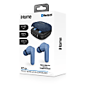 Bytech iHome XT-22 True Wireless Bluetooth In-Ear Earbuds, Blue, HMAUBE237BL 1 thumbnail image