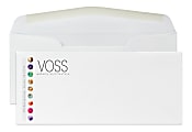 Custom Full Color #10 Flat Print Envelopes With Moisture/Gum-Seal, 4-1/8" x 9-1/2", CLASSIC CREST®/Solar White, Box Of 250 Envelopes 1 thumbnail image