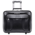 McKlein Lasalle Wheeled Overnight Case With Removable Laptop Sleeve, Black