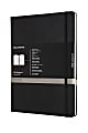 Moleskine PRO Notebook, 7-1/2" x 10", Ruled, 192 Pages, Black 1 thumbnail image