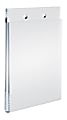 Azar Displays Wall-Mount U-Frame Acrylic Sign Holders, 5" x 3 1/2", Clear, Pack Of 10 1 thumbnail image