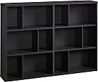 Sauder® Select 45"H 12-Cube Bookcase, Raven Oak 1 thumbnail image