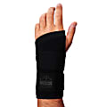 Ergodyne ProFlex 4015 Wrist Brace Support, Double Strap, L-Left, Black 1 thumbnail image