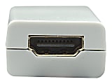 Manhattan Mini DisplayPort 1.1 to HDMI Adapter Cable, 1080p@60Hz, 17cm, Male to Female, White, Lifetime Warranty, Polybag - 322461 1 thumbnail image