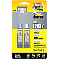 Super Glue Single Use Quick Setting Metal Epoxy - 0.21 oz - Hazy-clear