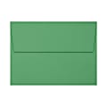 LUX Invitation Envelopes, A7, Peel & Stick Closure, Holiday Green, Pack Of 1,000