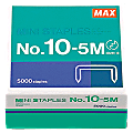 MAX Mini Staples, HD-10DF, 3/8"