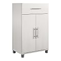 Ameriwood™ Home Camberly 2-Door/1-Drawer 24"W Base Cabinet, Ivory 1 thumbnail image