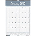 House of Doolittle Bar Harbor 17" Wall Calendar - Julian Dates - Monthly - 1 Year - January 2021 till December 2021 - 1 Month Single Page Layout - 12" x 17" Sheet Size - Wire Bound - Wall Mountable - Paper - 1 Each