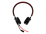 Jabra Evolve 40 MS stereo - Headset - on-ear - wired - USB, 3.5 mm jack - Certified for Skype for Business 1 thumbnail image