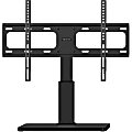 Sanus Swivel TV Stand - Adjustable TV Stand - For Flat Panel TVs 32-60" - Up to 60" Screen Support - 60 lb Load Capacity - 26.9" Height x 26.5" Width x 12" Depth - Tabletop - Black